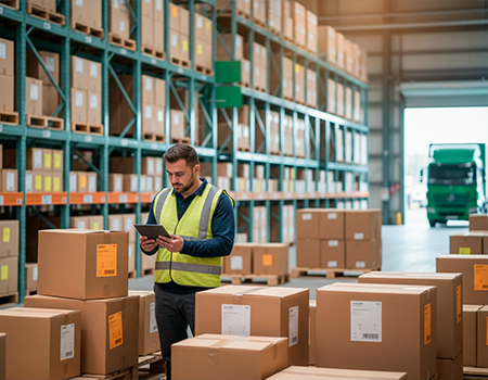 Cargo receiving and inventory